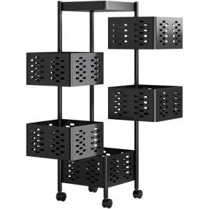 Kitchen trolley on wheels with 5 levels KW56 Divit kitchen organizer DPLI1