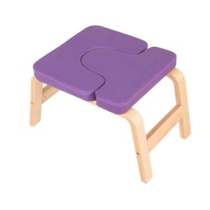 Yoga Headstand Stool YK6 Yoga Exercise Stool Headstand Chair Wood