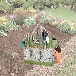 Gartenwerkzeug 8-teilig GW20 Gartenpflegeset Gartenhilfsmittel mit Tasche DPL1