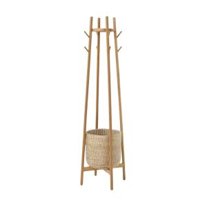 Rattan Garderobenständer RG24 Flur Garderobe mit Korb