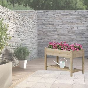 Hochbeet HB2 Pflanzkasten erhöht Gartenzubehör Holz DPL1