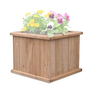 Pflanzkübel Holz 38x38cm PK02 Blumenkübel Outdoor DPL2