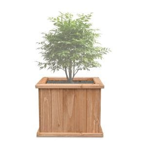 Pflanzkübel Holz 38x38cm PK02 Blumenkübel Outdoor DPL3
