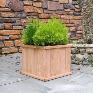 Pflanzkübel Holz 38x38cm PK02 Blumenkübel Outdoor DPL5