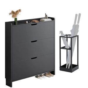 Set Schuhschrank und Schirmständer Divit TS68 Schuhregal und Regenschirmständer