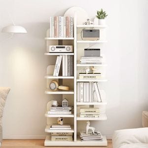 Bücherregal Divit BR3 Stand Bücherregal weiß DPL1