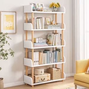 Bücherregal Divit BR6 offenes Bücherregal weiß 140cm DPL1
