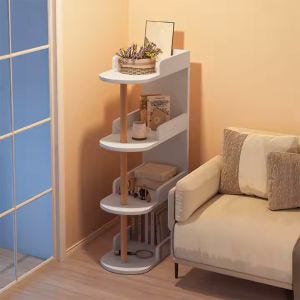 Bücherregal Divit BR8 Standregal Nischenregal weiß H:102cm DPL1