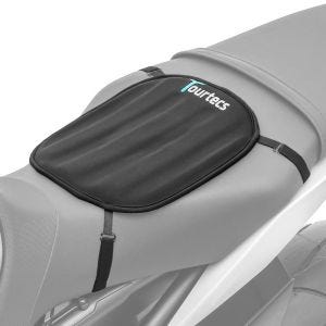 Gel Seat Pad compatible with Yamaha XVS 1300 / 950 A Midnight Star Tourtecs Neopren S black