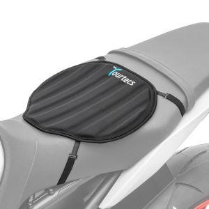 Gel Seat Pad compatible with Honda Transalp XL 700 / 650 / 600 V Tourtecs Neoprene M black