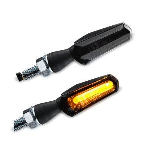 Indicators compatible with KTM 400 / 300 / 150 EXC LED Turn signals Lumitecs TX15 tinted black