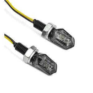 Indicators compatible with Aprilia RS 660 / 125 LED Turn signals Lumitecs TX19 tinted black