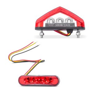 LED Tail Light compatible with Honda Transalp XL 650 V Lumitecs TX44 red