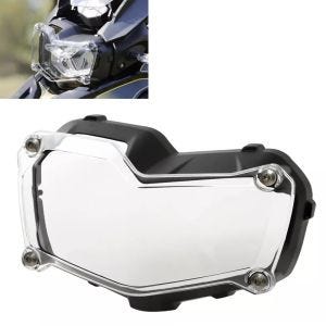 Headlight protection compatible with BMW F 850 GS 18-23 Lumitecs headlamp guard cover for the headlight
