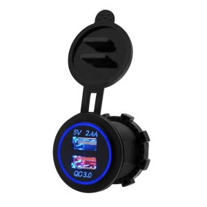 12V USB socket compatible with BMW R 1150 GS / Adventure Lumitecs US15