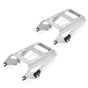 2x Mounting Rack TP Detachable fits for Harley Davidson Touring 09-13 chrom Craftride Set Discount