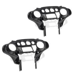 2x Innenverkleidung Batwing für Harley-Davidson Touring 14-21 schwarz Craftride Spar-Set_1