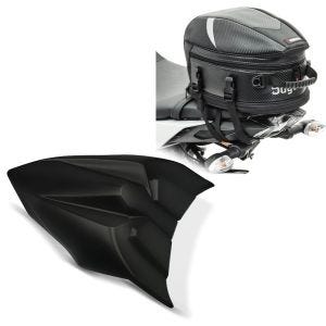 Set: Soziusabdeckung für Kawasaki Ninja 650 / Z 650 17-21 Höckerabdeckung Zaddox schwarz + Hecktasche für Kawasaki Z 650 Bagtecs Avus_1