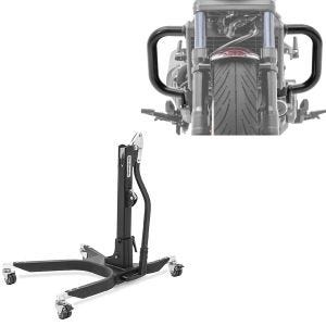 Set: Central Stand Honda Rebel 1100 CMX 21-24 black Paddock Stand ConStands Power-Classic + Engine Guard compatible with Honda Rebel 1100 CMX 21-24 Highway crash bar Craftride PM3