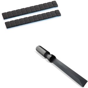 Set: Wheel balancing weights 2 pieces 12x5g + Wheel weight remover