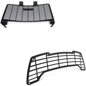 Set: Radiator Cover fits for Harley Davidson Pan America 1250 21-24 KG1 + Headlight Grill fits for Harley Davidson Pan America 1250 21-24 SG1