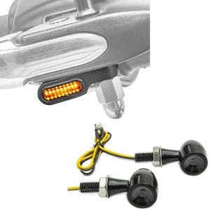 Set: LED Handlebar indicators XS turn signals + LED indicators BL18