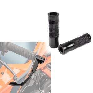 Lever protectors compatible with Yamaha YZF-R6 / YZF-R3 / YZF-R1 + handlebar grips 0.87 inch
