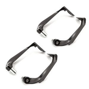 Set 2x Motorcycle lever guard / Brake and Clutch lever protector X12 black