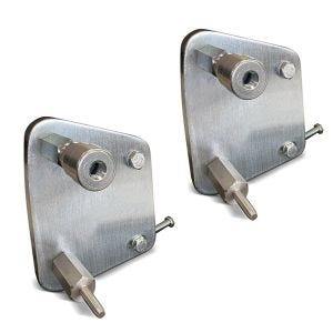 Set 2x Adaptor for ConStands Power Classic / Evo compatible with Honda Hornet 750 23-24