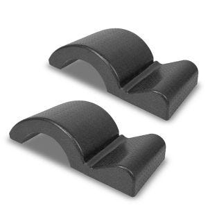 2x Pilates spine correction back extension Pilates accessories sustainable RE51 black Cranit