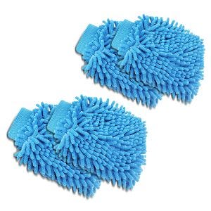 Set of 4 Wash glove motorcycle care set Cleaning Kit Tourtecs WH3
