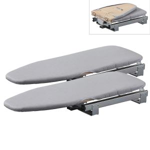 Set of 2 Wall mounted ironing board BB1 Divit folding ironing board