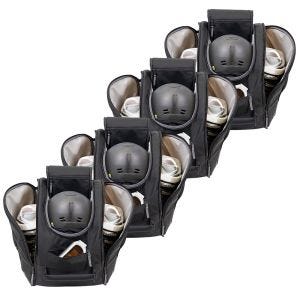 Set of 4 Ski helmet / ski boot bag SR1 Cranit helmet bag travel backpack black
