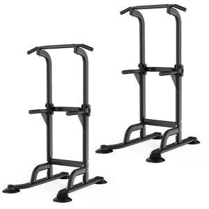 2x Power Tower Cranit FR1 pull-up bar height adjustable for home