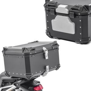 Back cushion suitable for BMW aluminum top case + aluminum top case XB65 65 liters