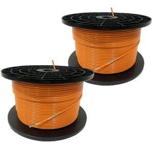 2x 984.25 ft Perimeter Wire for robotic lawn-mower Ø0.16 inch