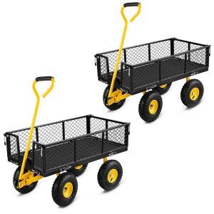 2x Garden trolley equipment trolley Divit GW3 transport trolley garden trolley 500 lbs