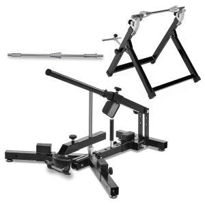Tire changer 12-21" set with balancing stand suitable for motorcycle tires ConStands black + adapter/balancing adapter suitable for scooters/pit bikes ConStands AA6 0.59 inch