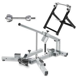 Tire changer 12-21" set with balancing stand suitable for motorcycle tires ConStands MD4Z + adapter/balancing adapter suitable for KTM 1290 Super Duke R 14-23