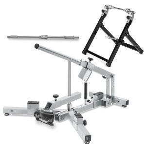 Tire changer 12-21" set with balancing stand suitable for motorcycle tires ConStands MD4Z + adapter/balancing adapter suitable for scooters/pit bikes ConStands AA6 0.59 inch