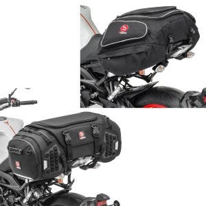 Set Hecktasche Bagtecs XR65 Beifahrersitz Tasche 65 L und Hecktasche X50 Gepäcktasche hinten 50Ltr