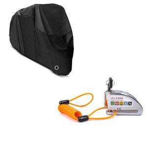 Set Alarm Bremsscheibenschloss für Yamaha MT-125 / MT-10 + Abdecklpane XL_1