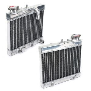 2x Water Cooler compatible with KTM Freeride 250 F 250 R 350 12-19 Aluminium Radiator Discount Set