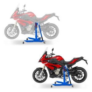 2x Zentralständer BMW S 1000 XR 15-21 blau Motorradheber ConStands Power-Classic Spar-Set_1