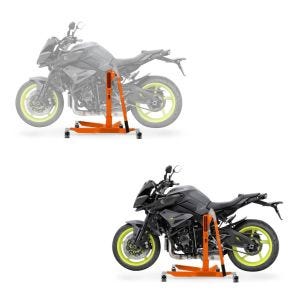 2x Zentralständer Yamaha MT-10 16-21 orange Motorradheber ConStands Power-Classic Spar-Set_1
