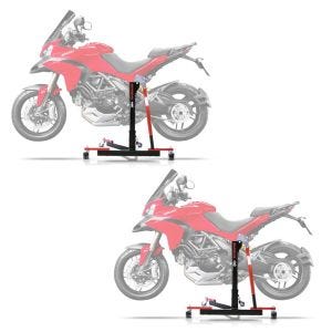 2x Zentralständer Ducati Multistrada 1200 10-14 Motorradheber ConStands Power-Evo Spar-Set_1