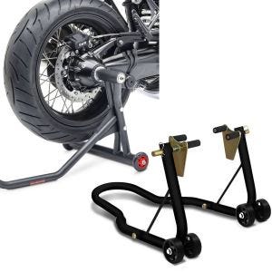 Set: swing arm paddock stand compatible with BMW R NineT 14-23 -Racing -matt + Front wheel lift Classic