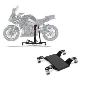 Set: Zentralständer Yamaha FZ8 / Fazer 8 (FZ8 Fazer) 10-16 Power-Evo + Rangierhilfe für Hauptständer Easy Mover II bis 320kg in schwarz_1