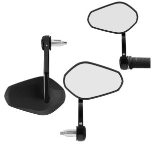 Bar end mirrors compatible with Kawasaki Ninja 650 / 400 / 300 / 125 rear view mirror pair ECE Zaddox SP2