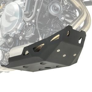 Skid Plate compatible with BMW F 800 GS 2024 Motoguard Aluminium Engine Guard Black